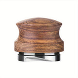 1pc, 304 Stainless Steel Solid Wood Gravity Coffee Powder Press, 3 Sizes, Adjustable Height, Professional Espresso Distributor