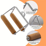 1pc Exercise Handle For Resistance Band - Heavy Duty Fitness Handle, Comfortable Cable Handle