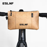 ESLNF Dupont Paper Cycg Handlebar Portable Zipper Top Tube Storage Shoulder Strap Bag Bicycle accessories