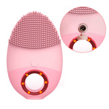 Facial Sonic Cleaning Decontamination Pore Blackhead Removal Electric Facial Cleaner Silicone Facial Washer
