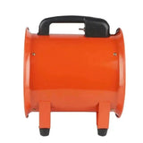 220V 370W Portable Axial w Blower Mobile Ventilation Strong Duct Exhaust Marine Fan