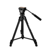 SA402 black hydraulic pan tilt photography tripod 1.64m load-bearing 6kg