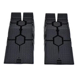 1 Pair Black 2500kg Heavy Ramps 900 Mm Long Anti-Slip Working Ramp Car Oil Changing Repair Maintenance Jacket Lift Tools