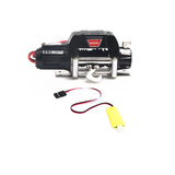 Metal Automatic Winch with 3CH Control Cable for 1/10 RC Crawler Car Axial SCX10 TRX4 D90 Upgrade Parts,1
