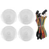 64 Gradient Color Door o Speaker Mood Lighting Luminous Cover Fits for Benz E Series