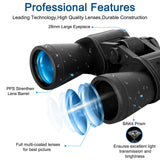 20x50 Professional Binocular Telescope HD Powerful Military 20X High Zoom Sight Low Night Vision Outdoor Hunting Camping Device