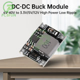 DC-DC Step Down Buck Supply Module DC 5.5V-36V input to 3.3V 5V 12V Output 3A 8W Converter High Power Board