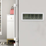 Big Digital Countdown - 999 Days Count Down Clock Timer for Graduation Lab Kitchen (White)