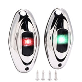 Boats Navigation Light DC12V IP66 Waterproof Multifunction Marine Saig Lamp LED Skeeters Yacht for Pontoon
