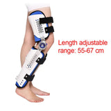 Knee Support Brace Adjustable Length Ligament Strain Meniscus Rehabilitation Ankle Foot Orthosis Leg Corrector