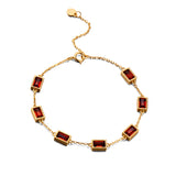 Women's Dream Come True Faceted Natural Crystal Bracelet