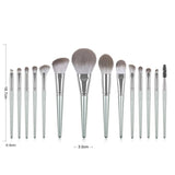 Makeup brush-The luxurious Fox hair brush set-professional natural animal fur cosmetic tools&beauty&blend tools