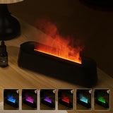 1pc, Simulaition Flame Air Humidifier, USB Powered Humidifier, Suitable For Home&Office Use