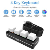 K82 USB Port 94 Keys Hot-Swap Gaming nical Keyboard RGB Light Luminous for Computer Desktop Laptop