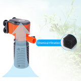 3W/5W 3-in-1 Mini Aquarium Sponge Oxygen Supply Quiet Air Pump Filter for All Small Fish Tank