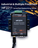 Wi-Fi Serial Device Server RS232 RS422 RS485 To Ethernet WiFi Converter HF2211 Support Modbus TCP Protocol