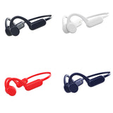 Bone Conduction Rechargeable Headset Earphone Player White