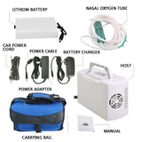 AC110-220V Portable with Battery Concentrator Ventilator Sleep Mini Oxygen hine Home 3L/min