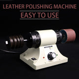 220V/110V Burnishing Leather Edge Grinding hine Polishing Tool Side Polisher