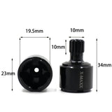2Pcs Harden Steel Metal Drive Cup 7754X for 1/5 XMAXX 8S RC Car Upgrade Parts Accessories