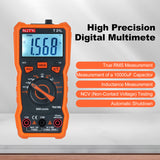T21L LCR Digital Multimeter 6000 Counts Smart Burn-Proof High Precision Current Resistance Meter Handheld Voltmeter Tester