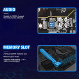 H81 Motherboard Support SATA 3.0 2.0 Micro-ATX LGA1150 Desktop Computer Mainboard PCI Express X16 X1 M.2 Nvme/NGFF Slot