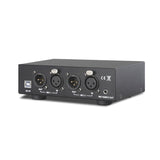 2 Channel 48V Supply, Universal Compact Phantom Power for Condenser Microphone Music Recording Equipment