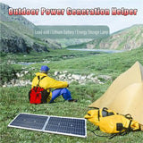 12V to 110V/220V Solar System Power Inverter Set 4000W Inverters with LCD Display+36W/18V Solars Panel+30A Controller Dual USB