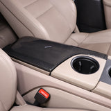 For Porsche Taycan 2019-2022 Dry Carbon Fiber Car Central Control Armrest Box Protective Cover Trim Accessories Parts