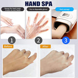 Electric Hand Massage Device - Heat & Air Compression Palm Massager for Beauty. Finger & Wrist Spa Relaxation. Pain Relief Massager