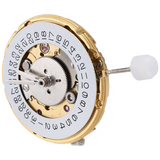 4 Hands 25 Jewels 2836 Automatic Mechanical Watch Movement Date At 3 O'Clock for ETA 2836-2 GMT Gold