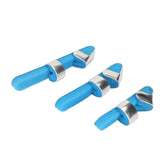 Adjustable 3Pcs Metal Aluminium Alloy Baseball Finger Splint Lightweight Sponge Lining Relief Sport Injuries Adult