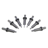 7PCS Industrial Grade Stone Splitter Metal Plug Wedges And Feathers Shims Wedge Metal Rock Splitter Manual Stone Splitting Tool