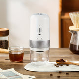 1pc, Electric Coffee Grinder, Adjustable Coffee Bean Grinder, Spice Grinder, One Touch Coffee Mill  Portable Ceramic