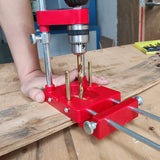 Carpentry Drill Locator Holder Boring hinery Wood Accurate Bench Drilg Woodworking Tools