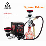 Electric Hookah Кальян Bowl Set Rechargeable Dry Burning E-Head Cigarette Holder Tobacco Bowls for Smoking Accessories
