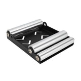 Motorcycle Tire Wheel Cleaning Bracket Stand Universal Chain Clean Roller Ramp Lift Aluminum