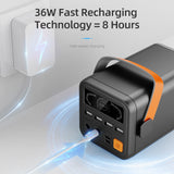 60000mAh Station 110V/220V AC Portable Engergy System with USB 220V Power Bank power ban