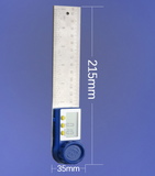 Multifunctional woodworking electronic ruler