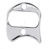 Handed Stainless Steel Scraping Board Scrapper Plate for Release Pain Relief Guasha Body Massage Tools