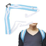 Back Straightener Clavicle Support Strap Ergonomic Breathable Comfortable Hunchback Posture Corrector Belt for Elderly