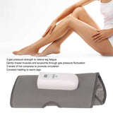 Calf Massager Wrap Heated Leg Wrap Massager Soft Cotton Gas Pressure for Home Use for Men Heated Leg Wrap Massager Brace