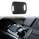 Top-Car Carbon Fiber Center Control Armrest Box Gear Head Cover Trim For Mercedes Benz GLB B Class 2020