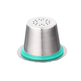 1 Set Coffee Supplies, Coffee Capsule Cup, Reusable Stainless Steel Pod Filter, Refillable For Espresso Machine