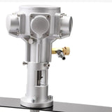 Explosion-Proof 50-Gallon Pneumatic Mixer Horizontal Plate Step Paint Tank Barrel Aluminum Alloy