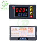 Delay AC 110V 220V Programmable Cycle Timer Switch ON-Off Control LED Digital Display Time Relay Module