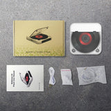 Portable 1200MAh Battery Stereo HIFI Music CD Player A-B Repeat Bluetooth Speaker Walkman Memory Function for Home Car