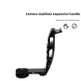 Accessories L Bracke for DJI S Crane 2 V2 Plus Feiyu AK2000 AK4000 DSLR Gimbal Stabilizer Grip with 1/4 Hot Shoe