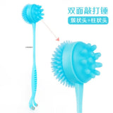 Pasha board meridian health silicone hedgehog back beater beat hammer massager stick household sand pat