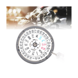NH36/NH36A Double Calendar High Accuracy Automatic Mechanical Watch Movement with Steel Stem+Week Dial+Calendar Dial Kit